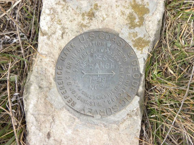 Meades Ranch Reference Mark No Picture