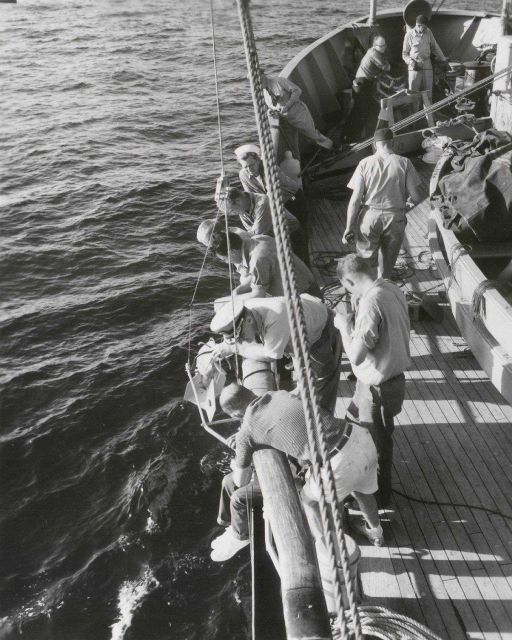 Roberts Radio Current Meter woes being attended to in the Gulf Stream Picture