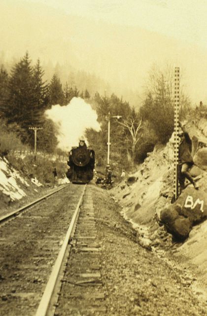 Working along the Southern Pacific Railroad Picture