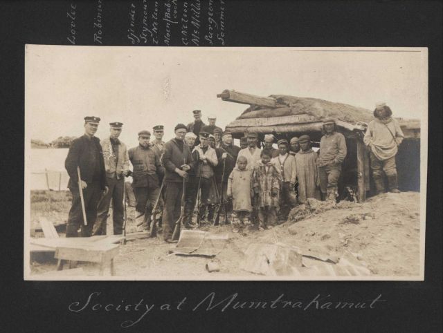 Some officers and crew of the USC&GS Ship EXPLORER at Mumtrakamut Picture