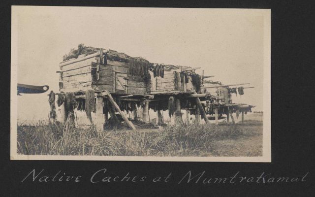 Native food caches at Mumtrakamut Picture