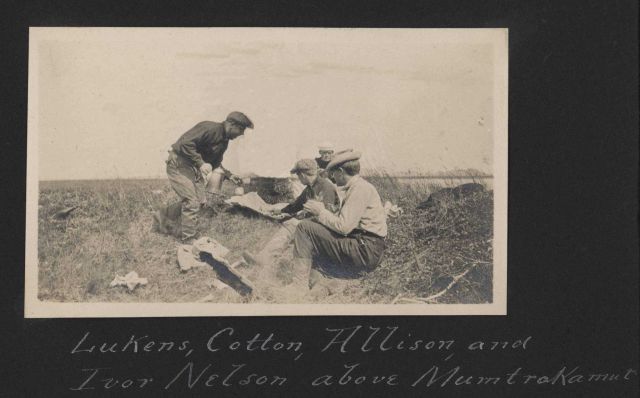 Lukens, Cotton, Allison, and Ivor Nelson enjoying 