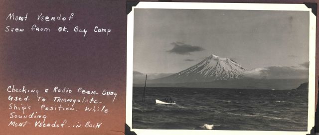 Mount Vsevidof seen from near the OK Bay camp on Umnak Island Picture