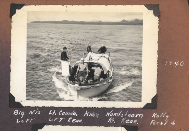 Sounding launch approaching ship Picture