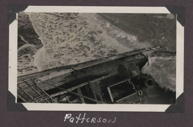The remains of the Coast and Geodetic Survey Steamer PATTERSON - one of the great ships of the USC&GS Picture