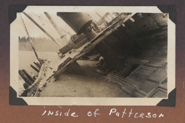 The remains of the Coast and Geodetic Survey Steamer PATTERSON - one of the great ships of the USC&GS Picture