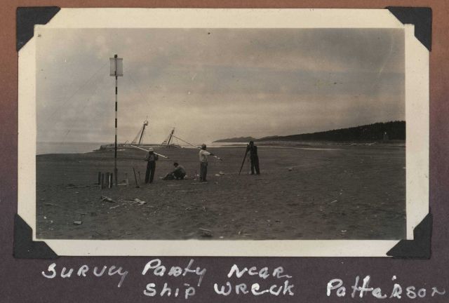The remains of the Coast and Geodetic Survey Steamer PATTERSON - one of the great ships of the USC&GS Picture
