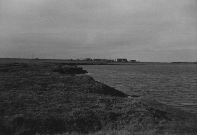 Tigvariak Island main camp for hydrographic and geodetic survey crews Picture