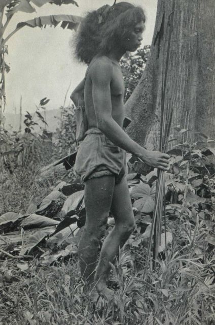 Son of tribal chieftain used as guide by Coast and Geodetic Survey officers in remote area of the Philippine Islands. Picture