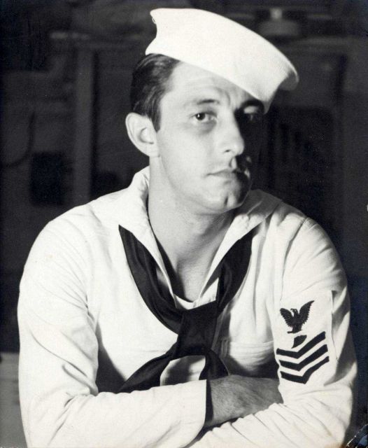 Unidentified sailor photographed by Photographers Mate Ira G Picture