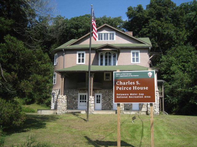 Arisbe, home of Charles Sanders Peirce in Milford, Pennsylvania. Picture
