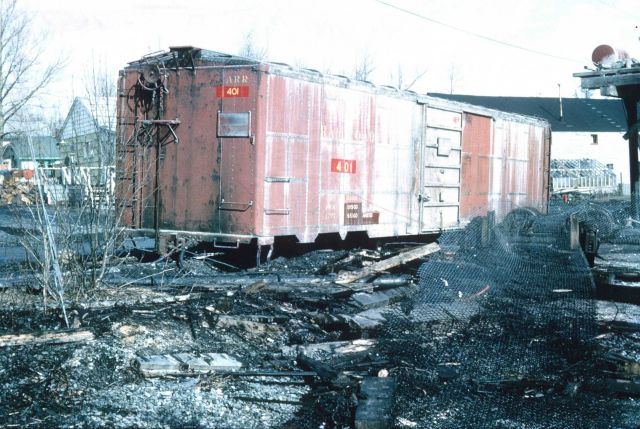 Alaska 1964 Good Friday earthquake and tsunami damage. Picture