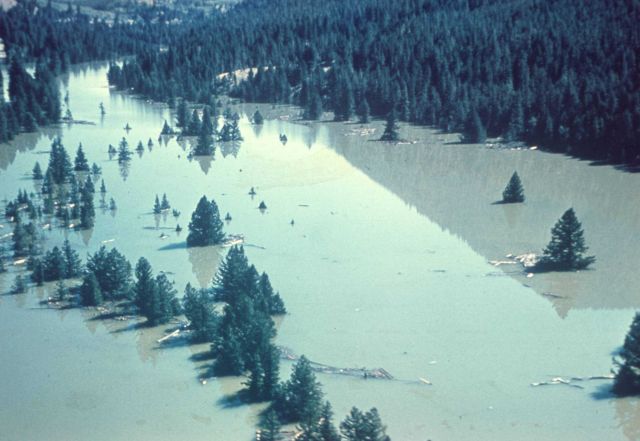 Manifestation of Hebgen Lake Earthquake also known as the Yellowstone Earthquake Picture
