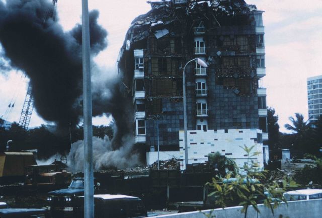 Unidentified earthquake damage image. Picture