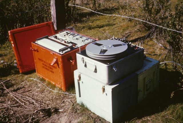 Portable seismological equipment Picture