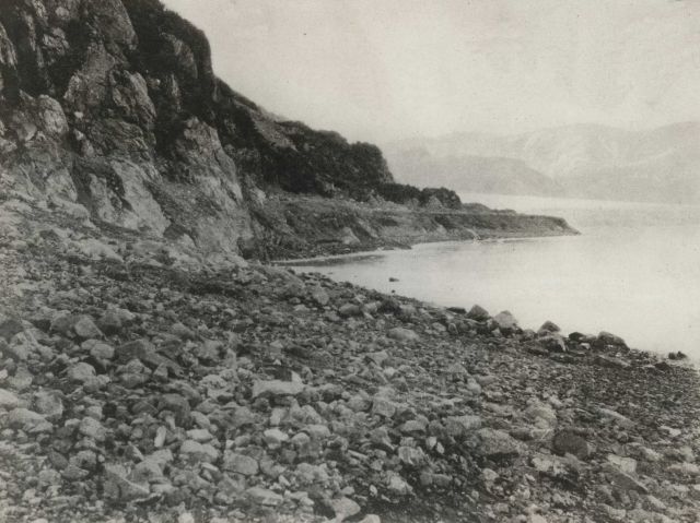 Newly uplifted seafloor along fault-line in SE Alaska Picture