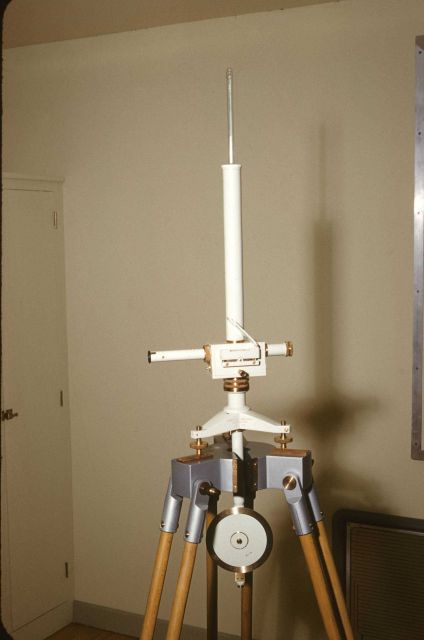 A magnetic instrument The Coast and Geodetic Survey was the Nation's primary geophysical agency until the early 1970's when its geomagnetic duties wer Picture