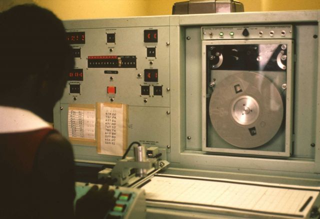 Automatic scaling system for scaling magnetograms. Picture
