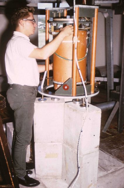 Components of an automated magnetic observatory Picture