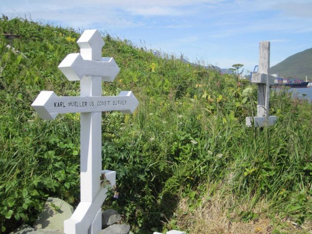 Grave of Karl Mueller, U.S Picture