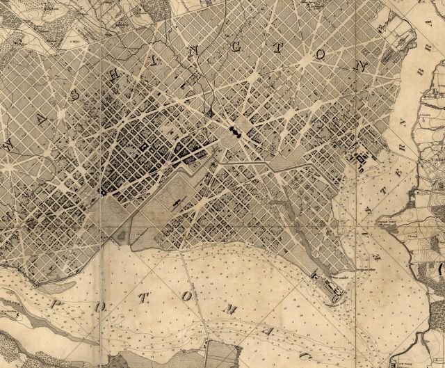 Albert Boschke's map of the District of Columbia Picture