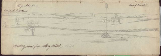 Westerly view from triangulation station Stony Hill Picture