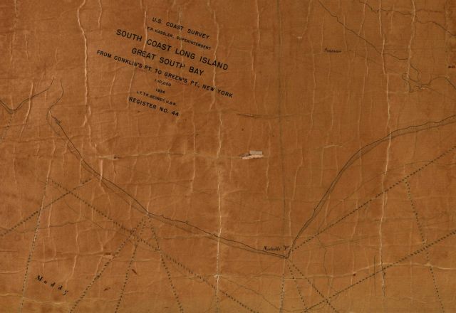 Blowup of title block of Hydrographic Sheet No Picture