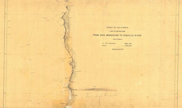 Hydrographic survey H-242 of 