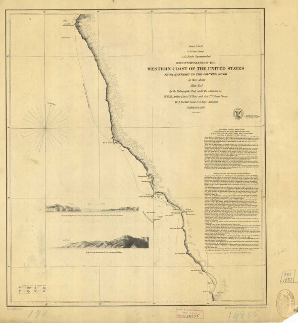Reconnaissance of the Western Coast from Monterey to the Columbia River Picture