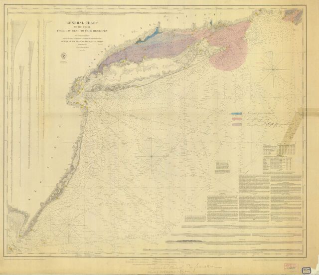 General Chart of the Coast from Gay Head to Cape Henlopen (from a triogonometrical survey) Picture