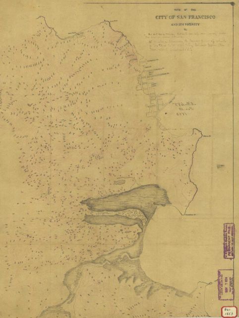 Topographic sheet of 