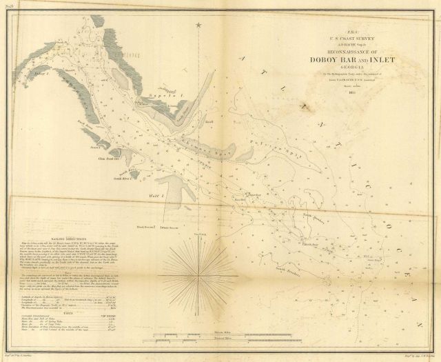 Preliminary chart of Doboy Bar and Inlet, Georgia Picture