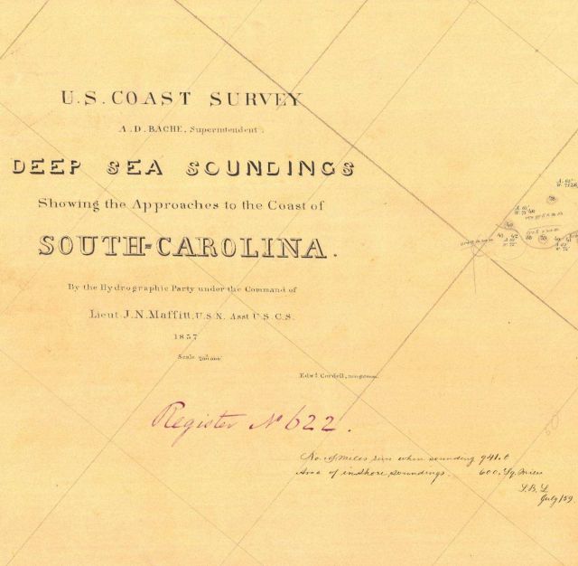 Title Block to Hydrographic Survey H-622 Picture