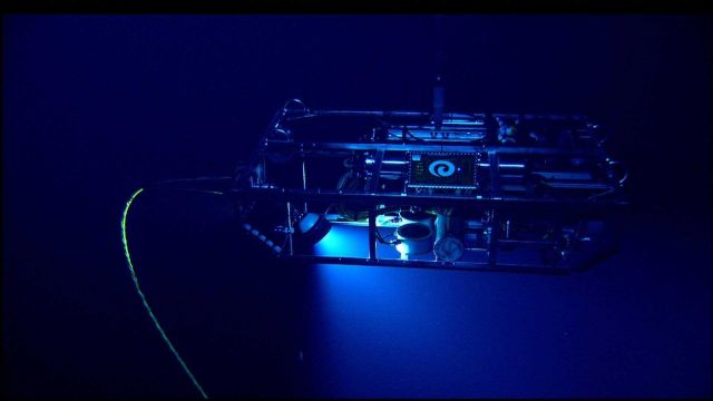 The Argus ROV, mother ship of the Hercules ROV. Picture