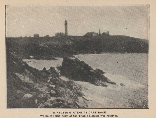 The wireless station at Cape Race where news of the TITANIC disaster was first received Picture