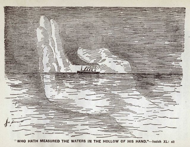 A biblical reference in the context of the TITANIC disaster Picture