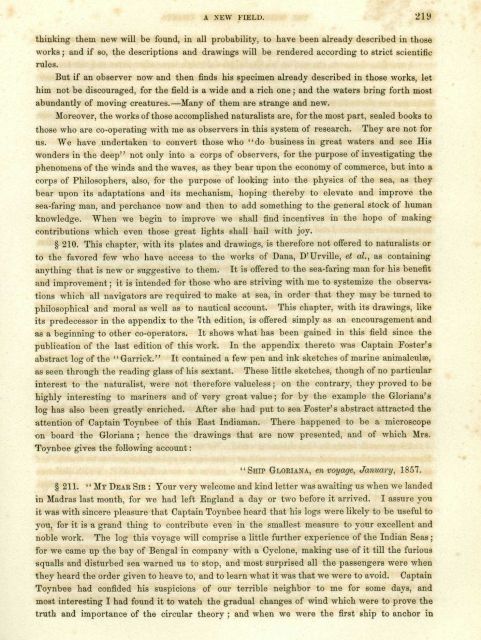 Letter from Ellen Toynbee on board the British East Indiaman GLORIANA in the Indian Ocean in 1857 to Matthew Fontaine Maury Picture