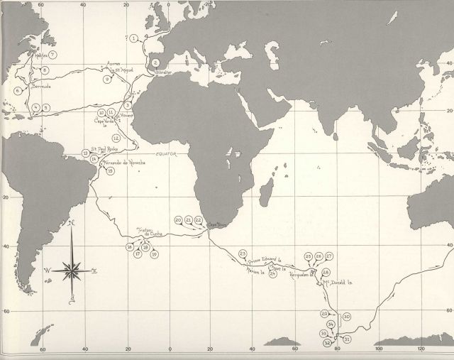 Track of H.M.S Picture