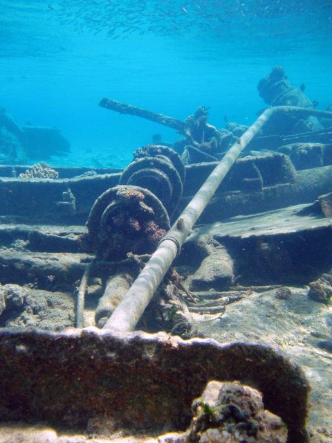 Remains of a once noble vessel that has been battered by waves and storm for decades Picture