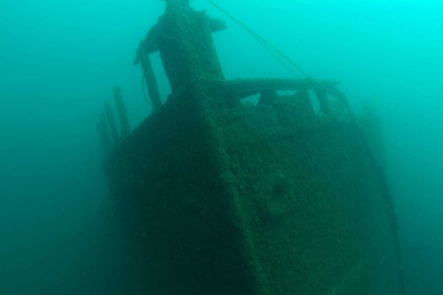 The wreck of the steamer GRECIAN. Picture