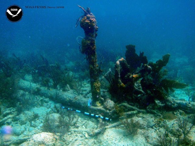 Debris associated with the wreck of the Ship THIORVA Picture