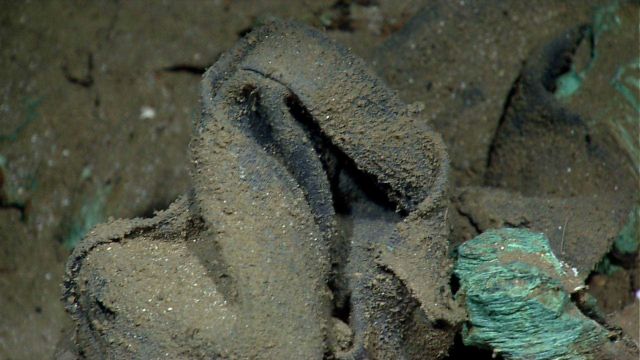 Closeup of fabric below rudder Picture