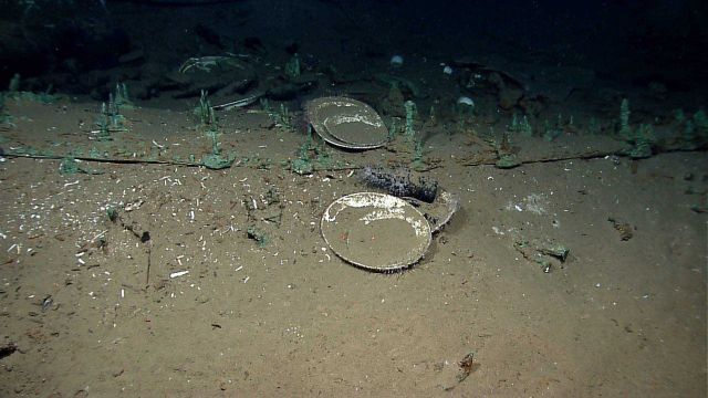 Stern area, possibly china from captain's cabin Picture