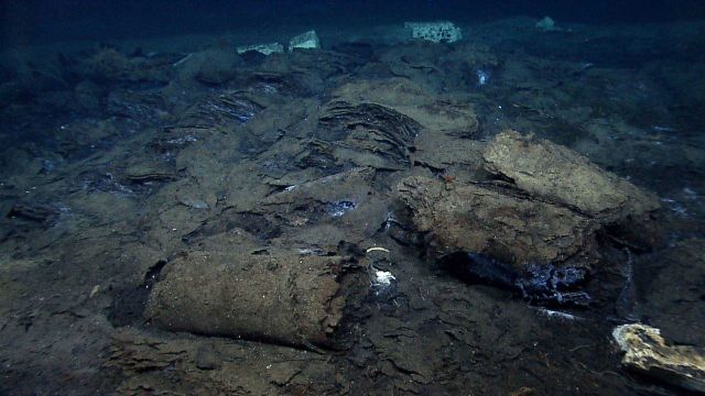 Artifacts from Monterrey B shipwreck Picture
