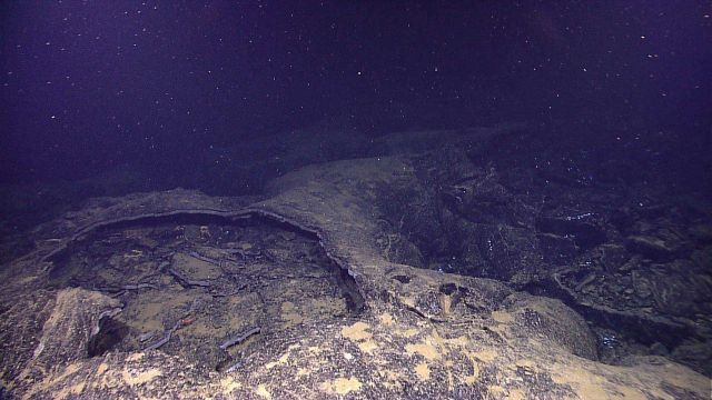 An open lava tube Picture