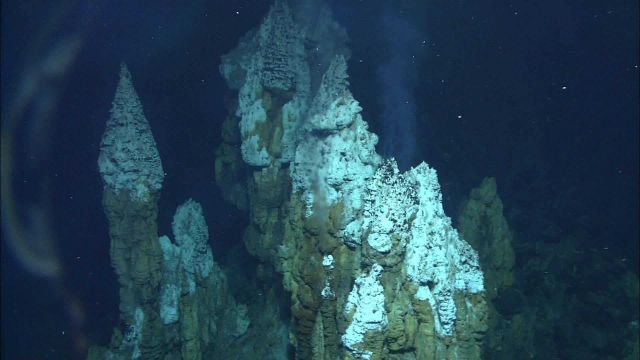 Some chimneys at Mata Fitu looked like Christmas trees. Picture