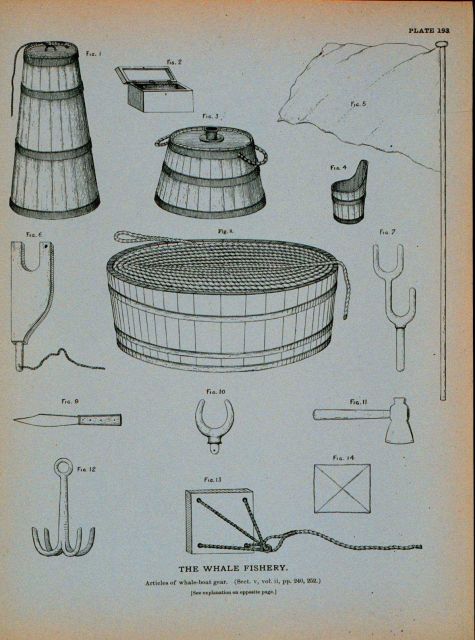 Articles of whale-boat gear Picture