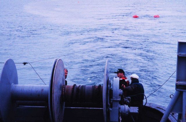 Deck crew of the NOAA Ship JOHN N Picture