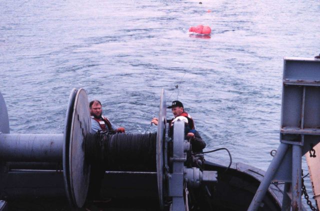 Deck crew of the NOAA Ship JOHN N Picture