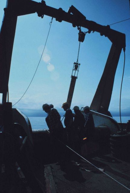 Yeah, the buoy made it over the side Picture